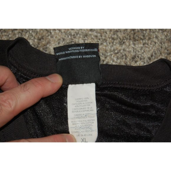 RARE Vintage 1999 WWF Attitude Stone Cold Steve Austin Football Jersey Men's XL - Picture 5 of 8